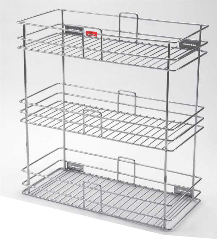 Ultra Wired Series Bottle Pullout 2 Shelves 