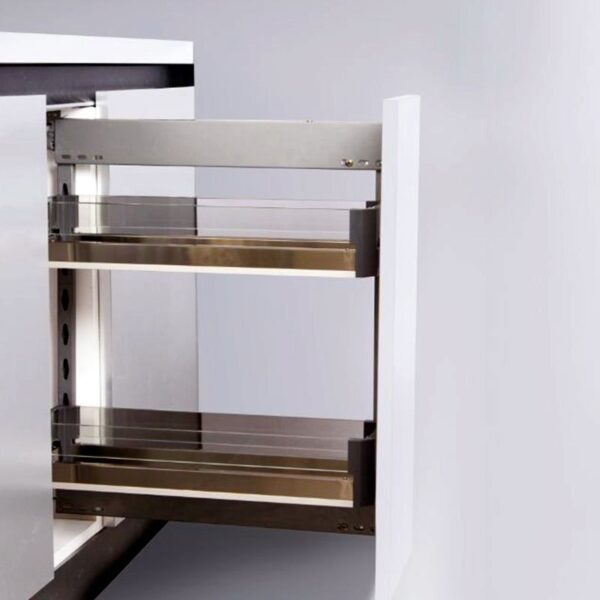 Glass Bottle Pullout (2 Shelves)